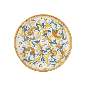 piatto in ceramica siciliana di Caltagirone