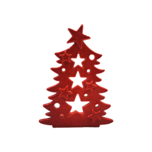 albero di Natale porta candele in ceramica siciliana di Caltagirone