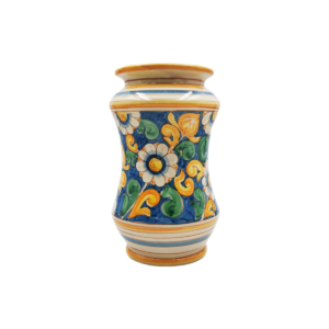 albarello in ceramica siciliana di Caltagirone