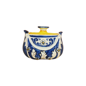 Fiasca in ceramica siciliana di Caltagirone