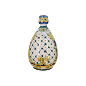 Bottiglia in Ceramica Siciliana di Caltagirone