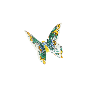 Farfalla in Ceramica Siciliana di Caltagirone
