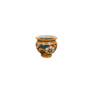 Porta Vaso in ceramica siciliana di Caltagirone